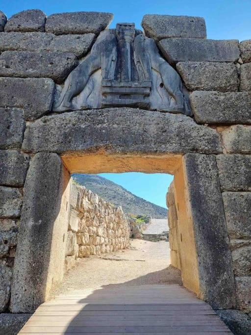 Sunny House At Ancient Mycenae, Close To Nafplio! Mykines Экстерьер фото