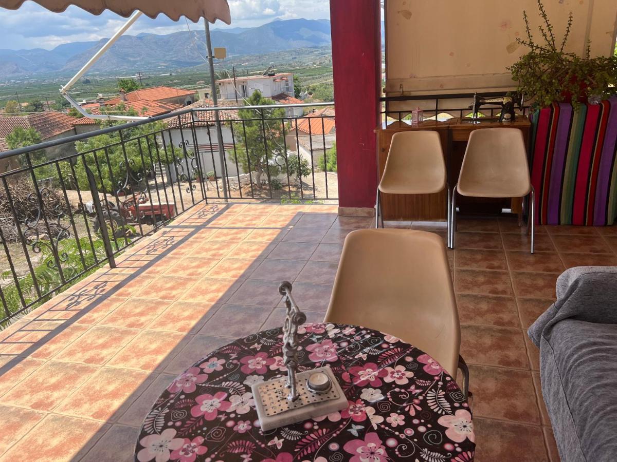 Sunny House At Ancient Mycenae, Close To Nafplio! Mykines Экстерьер фото